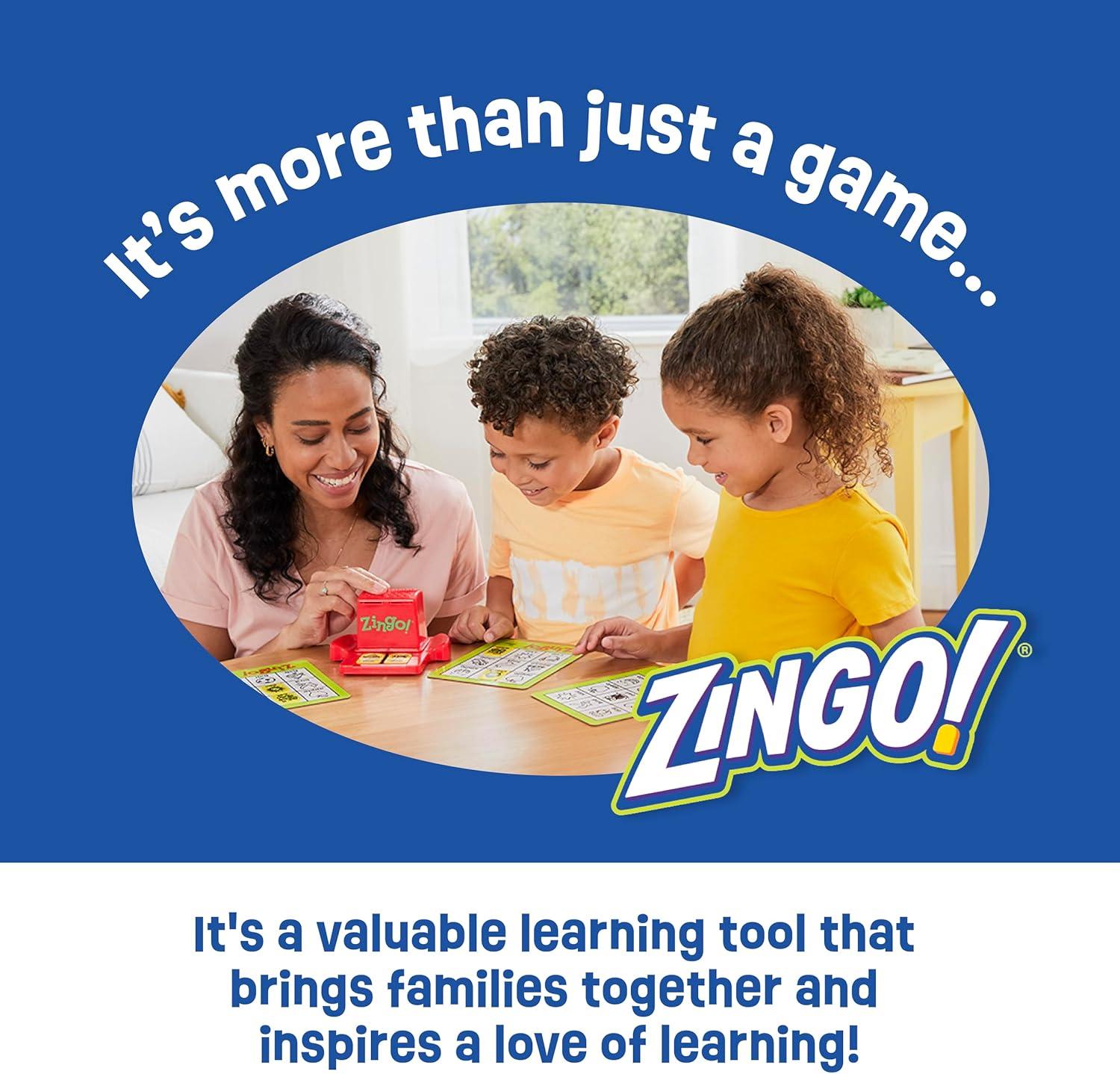 imageThink Fun Zingo 123ThinkFun Zingo 123 Number Bingo Game Perfect for Kids Aged 4 and Up AwardWinning Toy of the Year Nominee
