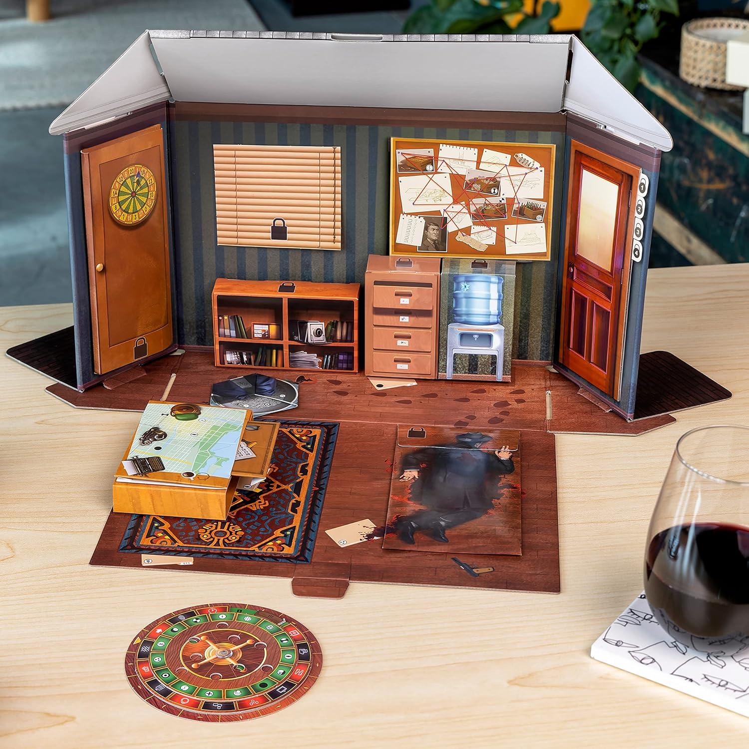 imageThinkFun Escape The Room Murder in The Mafia Engaging Brain Teaser Game for Age 13 and Up Ideal for Teens and Adults Perfect Addition to Game Nights