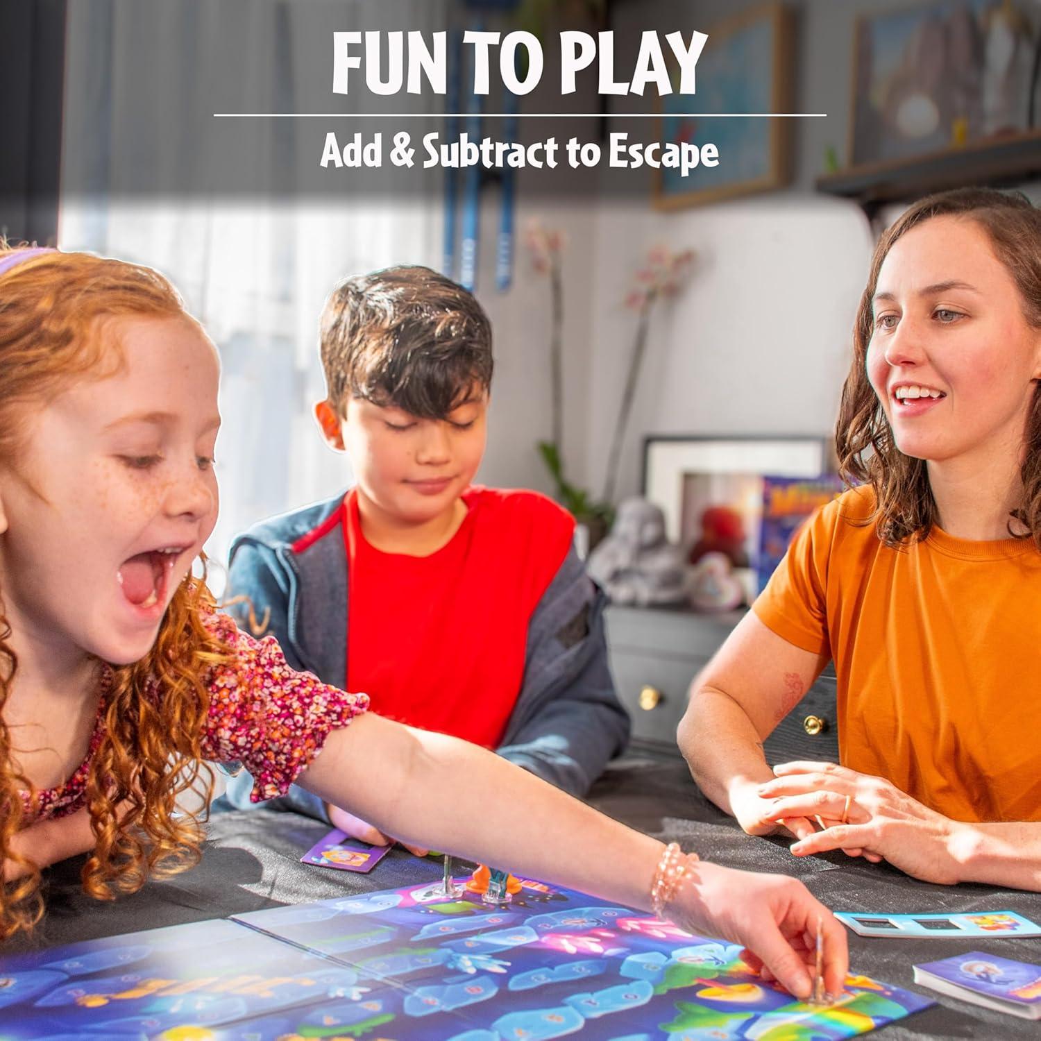 ThinkFun Math Path Monster – Engaging Cooperative Board Game – Enhances ...