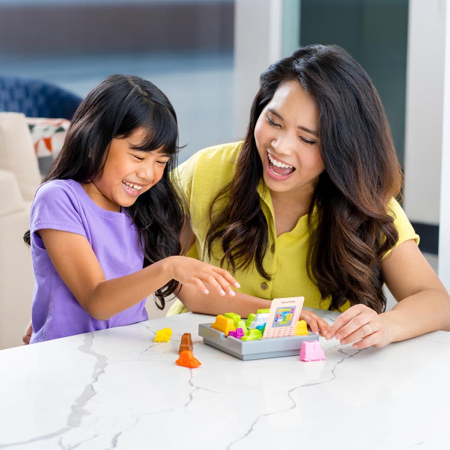 imageThinkFun Rush Hour Traffic Jam Logic Game Engaging STEM Toy for Kids Age 8 and Up Enhances Reasoning ampamp Planning Skills MESH Accredited 20 Awards Trusted Worldwide Seller for Over 20 Years882 inches W x 921 inches L x 01 inches H