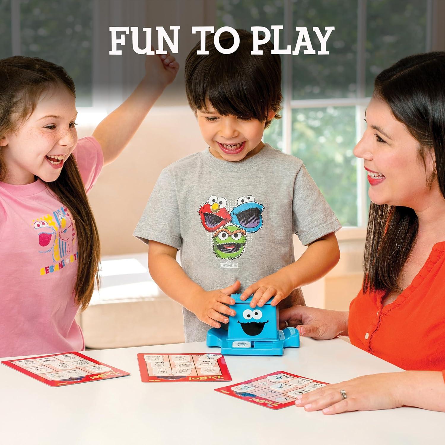 imageThinkFun Sesame Street Zingo Build Language Skills with All Your Favorite Sesame Street Characters for Ages 4ThinkFun Sesame Street Zingo Build Language Skills with All Your Favorite Sesame Street Characters for Ages 4
