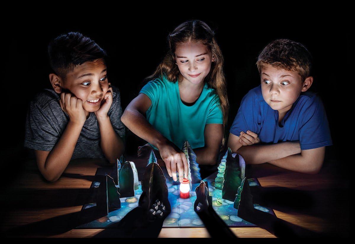 imageThinkFun Shadows in The Forest Unique PlayinTheDark Board Game Ideal for Kids and Adults Stimulating Brain Teaser Innovative GameplayStandard