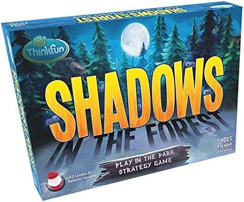 imageThinkFun Shadows in The Forest Unique PlayinTheDark Board Game Ideal for Kids and Adults Stimulating Brain Teaser Innovative GameplayStandard