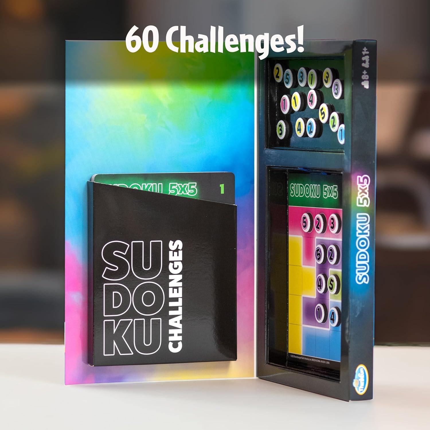 imageThinkFun Sudoku 5x5 Magnetic Travel Puzzle