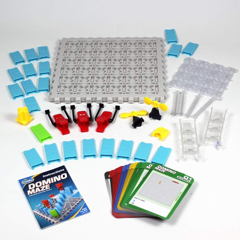 imageThink Fun 44001012 ThinkFun Domino Maze STEM Toy and Logic Game for Boys and Girls Age 8 and Up Combines the Fun of Dominos With the Challenge of a Puzzle