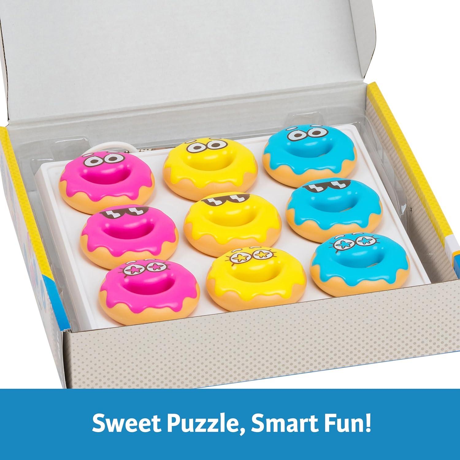 imageThinkFun Donut Detective A Deliciously Puzzling Logic Game Strengthens ProblemSolving Skills with 40 Challenging Puzzles Ages 8