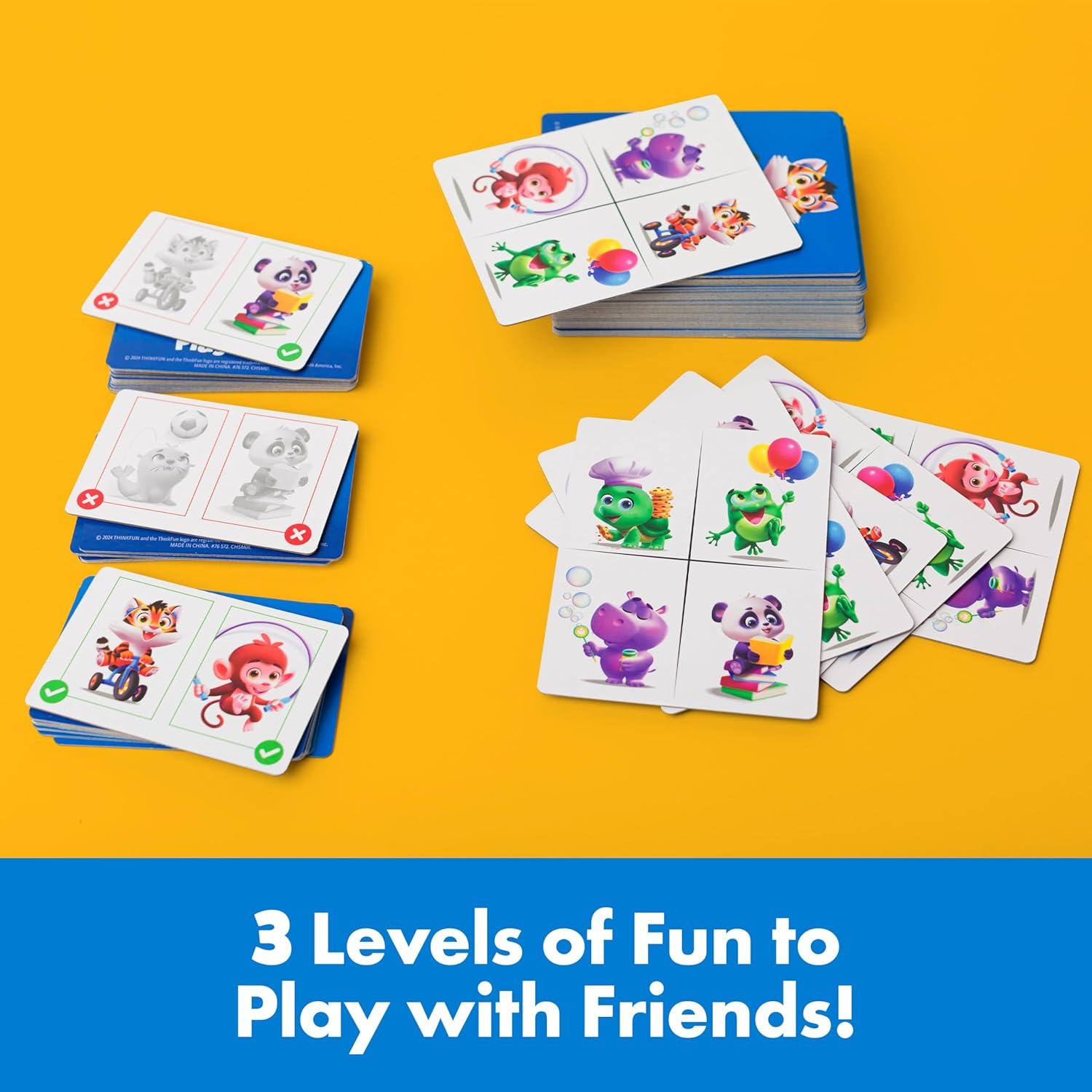imageThinkFun Friends Play Date A Matching Game for Preschool Fun Build Skills Foster Friendships and Learn Through Play MESH Accredited Kids 3