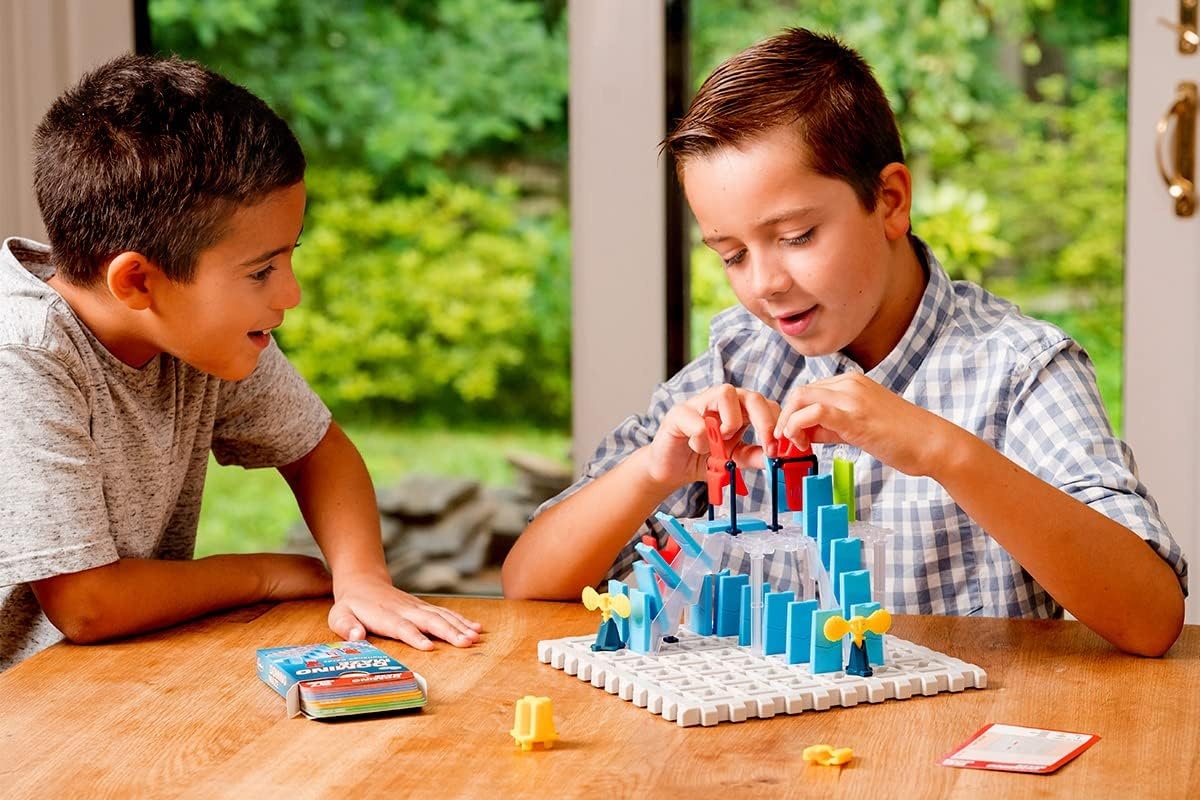 imageThinkFun Domino Maze STEM Toy and Logic Game for Boys and Girls Age 8 and Up Combines The Fun of Dominos with The Challenge of a Puzzle